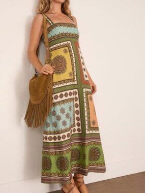 Alemais Contina Day Dress in Multi